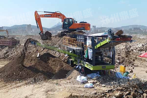 福建廈門(mén)土石分離機01